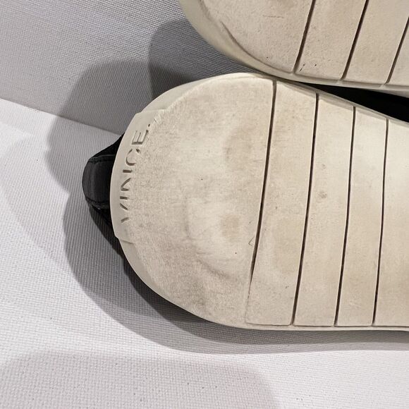 Vince Sneakers Black White Women's Size 9.5 US/39.5 EUR Preston 3 Slip-On Mesh - Picture 11 of 13